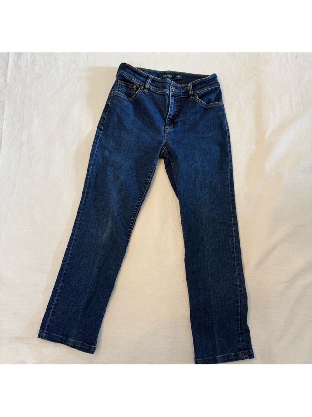 Ralph Lauren Dark Blue Ankle Jeans